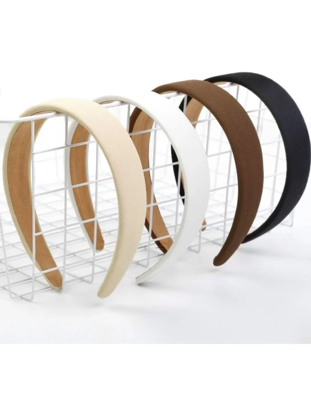 Trendy Non-Slip Headbands for Women - 4PCS Cute Elastic Hair Bands, Fall Fashion